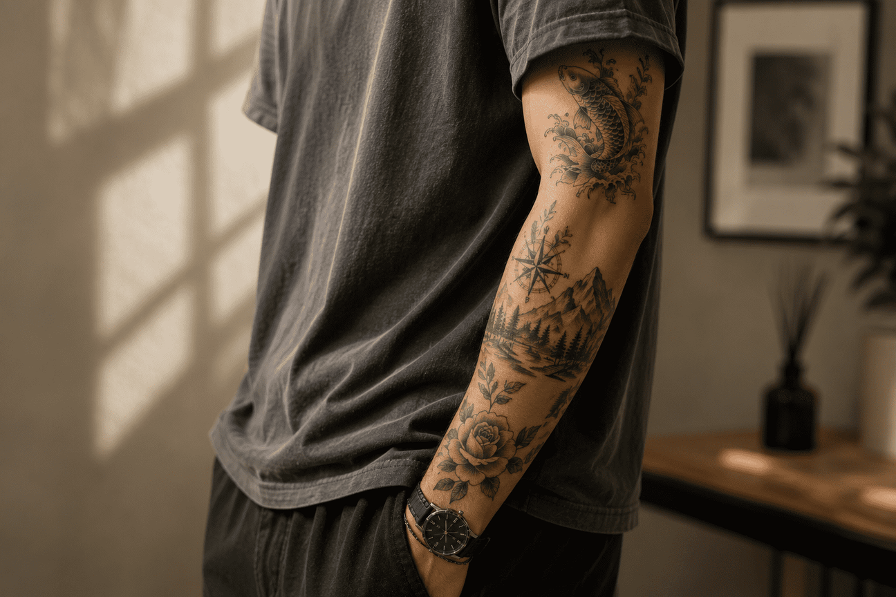 Temporary Tattoo VS Permanent Tattoos