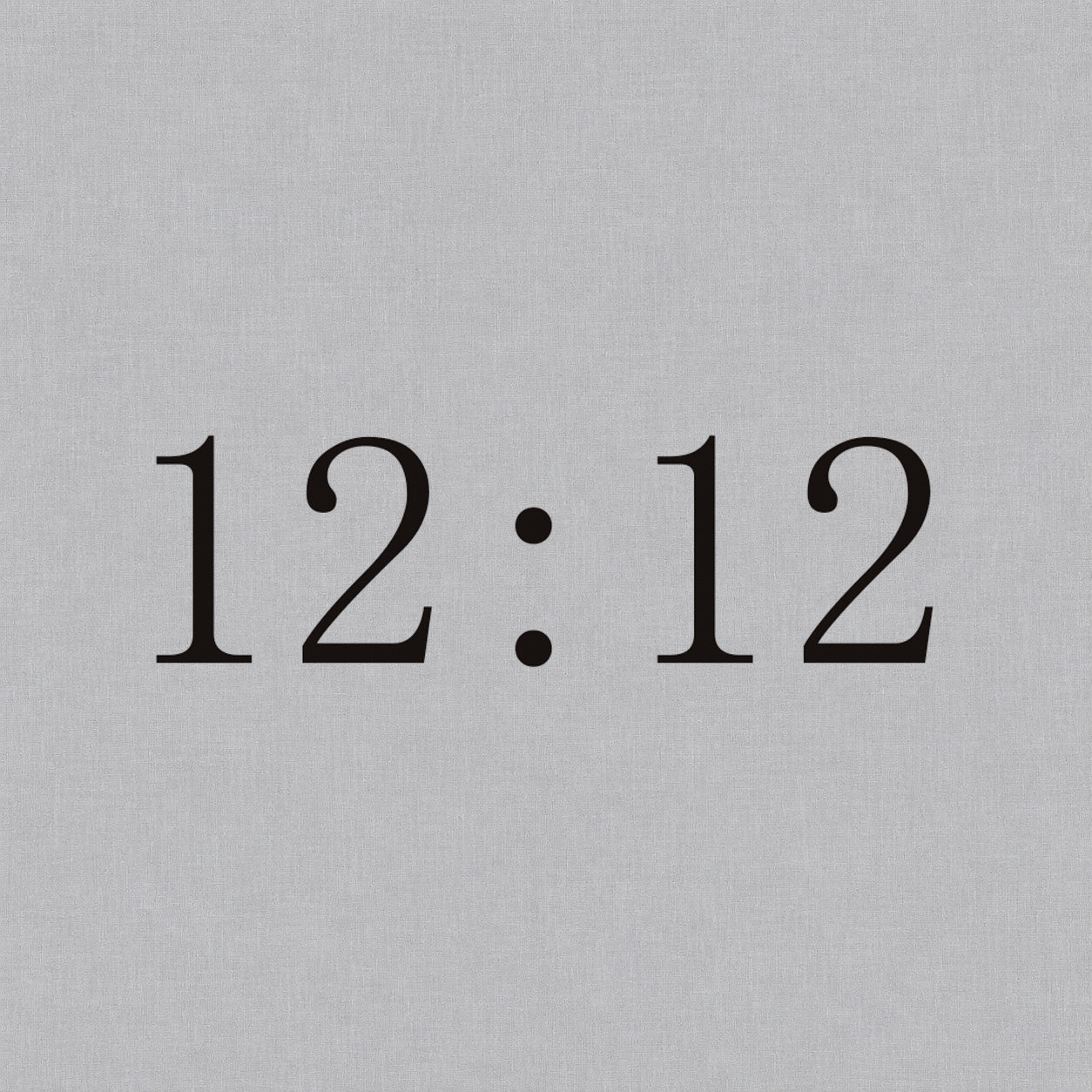 Fine line temporary tattoos design featuring the 12:12 angel number in a clean minimal style.